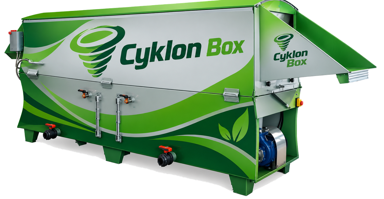 Cyklon Box ipari mosóberendezés